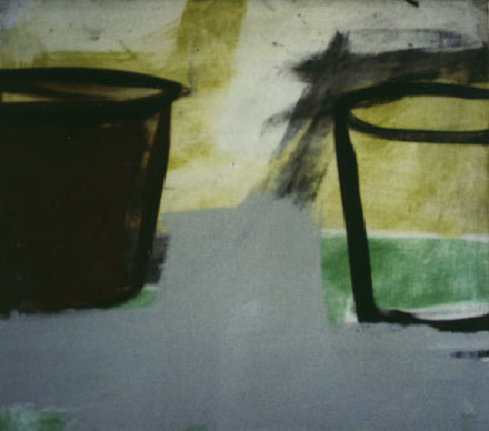 Zwei Gefäße 1989